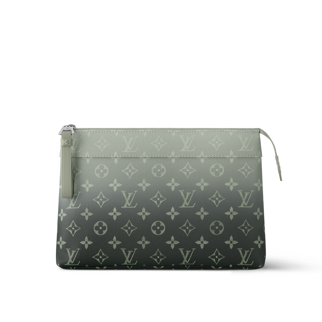 Louis Vuitton スタンディングポーチ・POCHETTE VOYAGE Louis Vuitton Pochette Voyage Monogram Surfin' Sand in